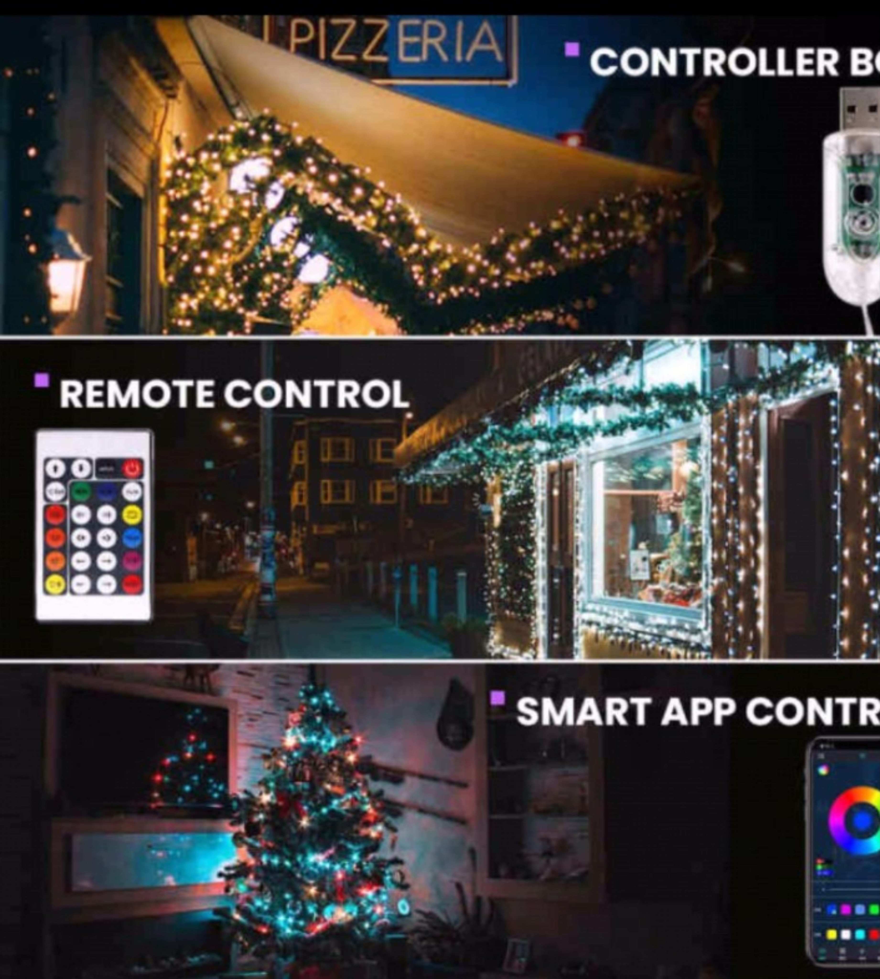 Ready Stock Usb Smart APP Bluetooth Remote Control Dream Color ...