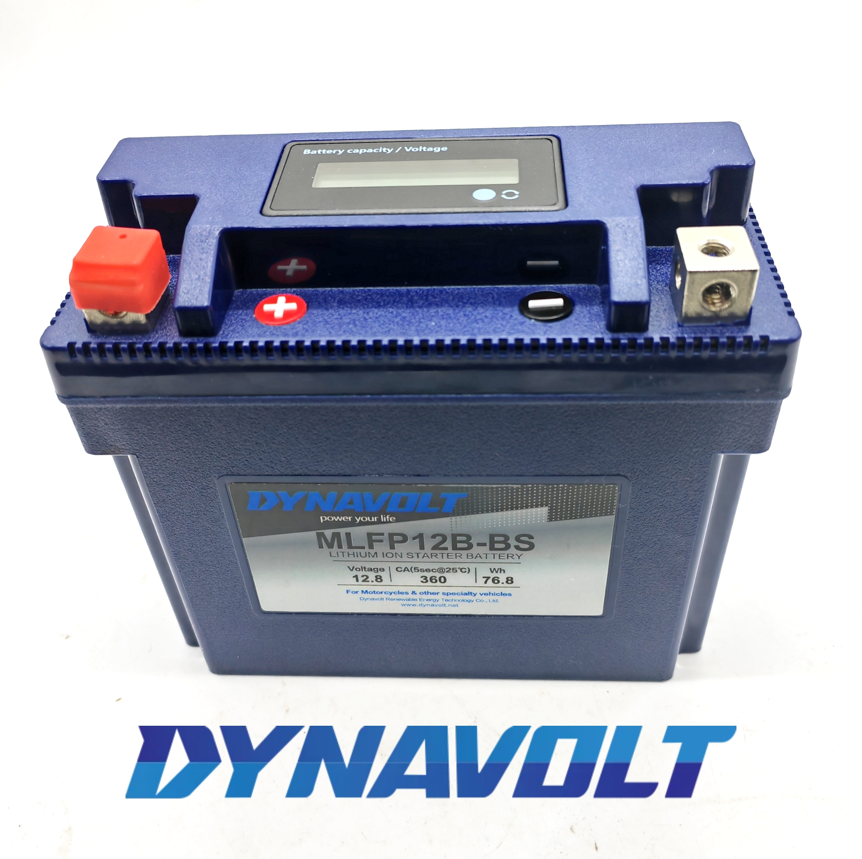 Lithium Battery Dynavolt MLFP12B-BS YT12B-BS YT14B-BS GT12B-4 GT14B-4 ...