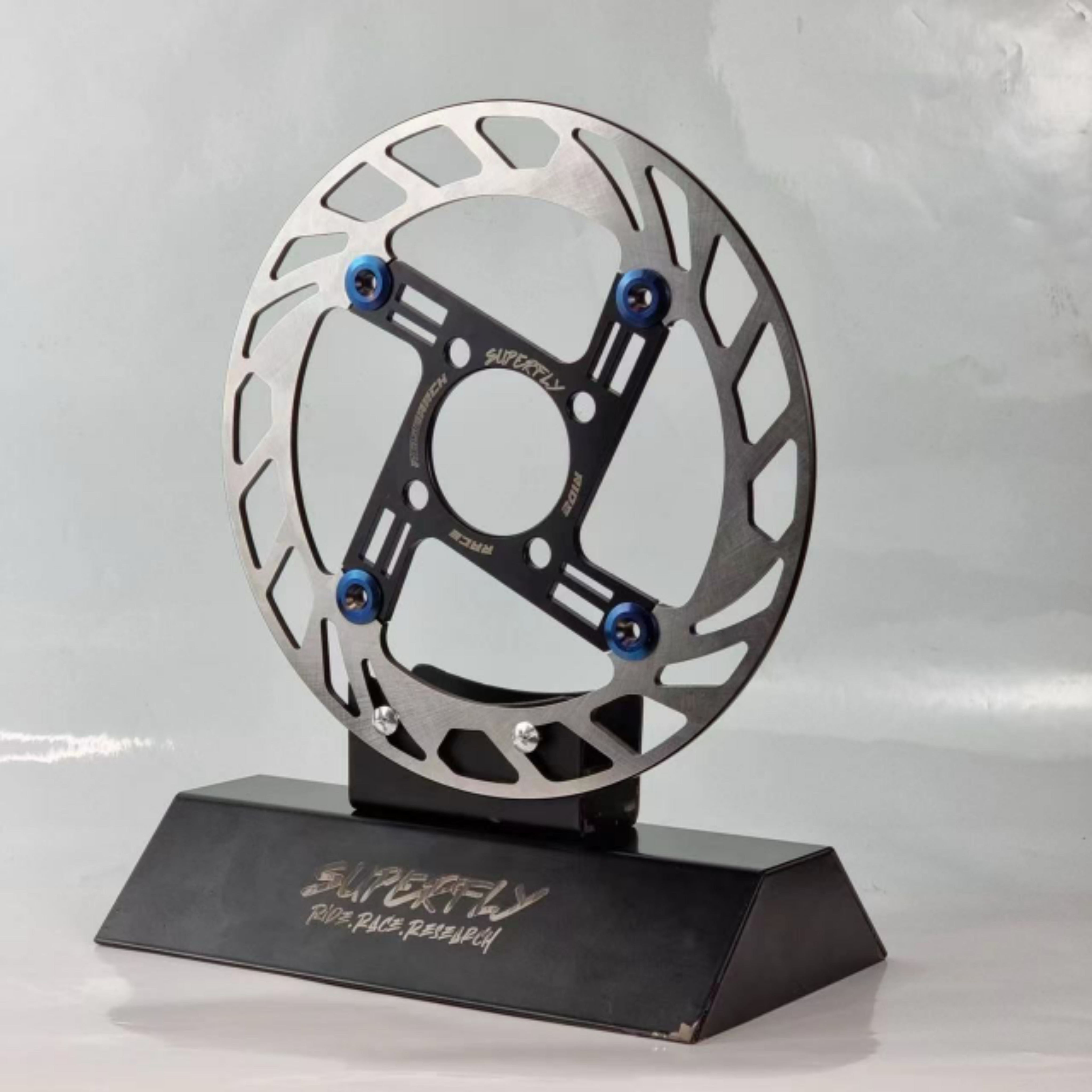SUPERFLY PROJECT D 4 SPOKES ROTOR FLOATING DISC BRAKE PLATE Y15 Y16 ...