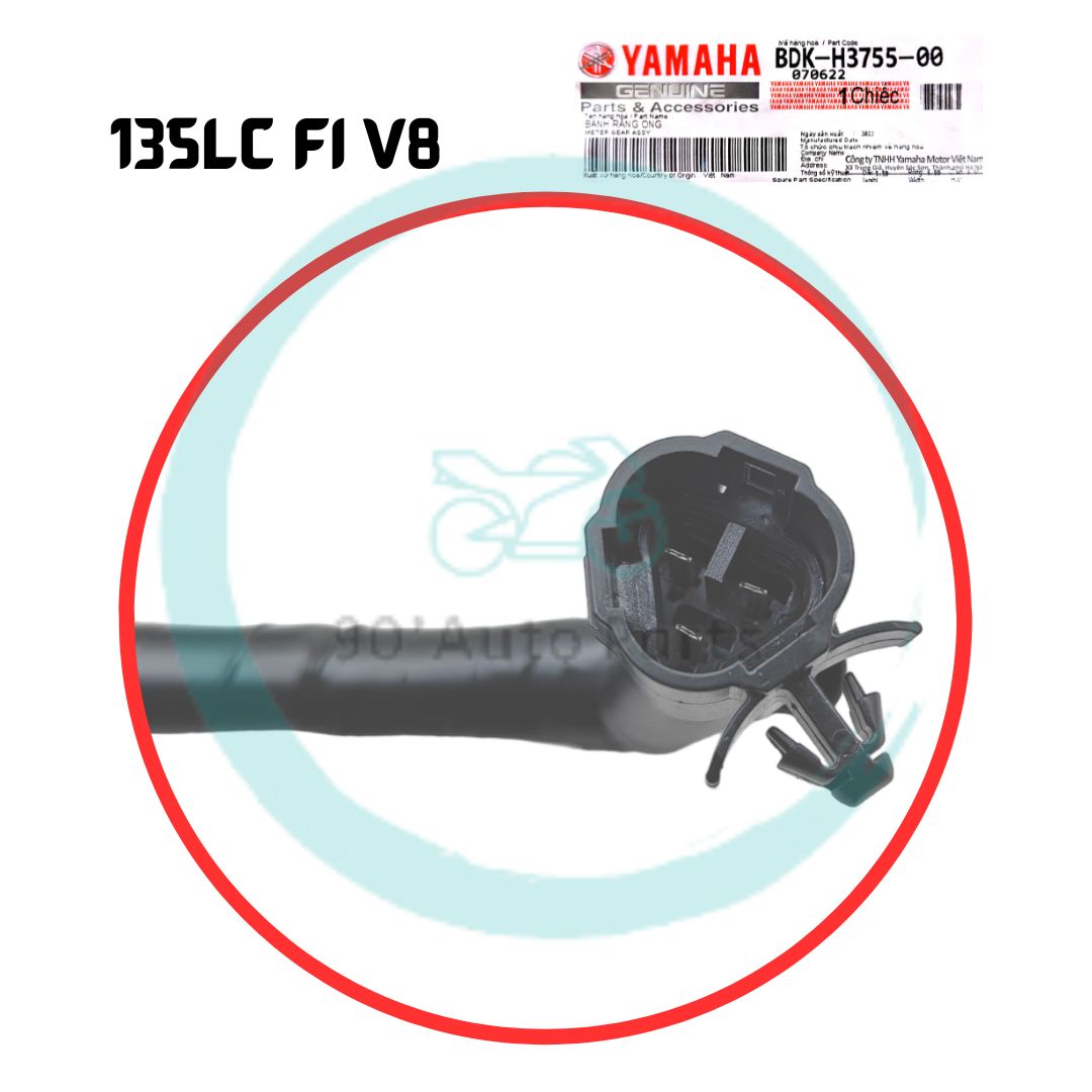 MOTOR YAMAHA 135LC FI V8 135 LC V8 FI SPEEDOMETER GEAR SENSOR ORIGINAL ...
