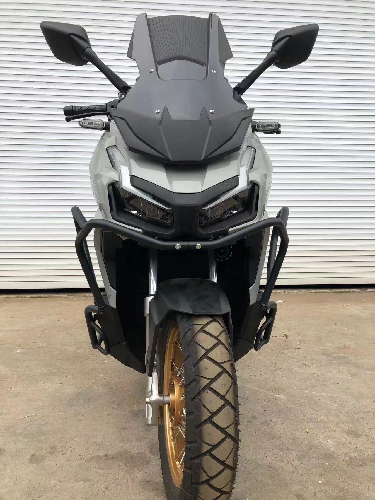 HONDA ADV150 ADV 160 Front Windshield/ black Visor | Shopee Malaysia