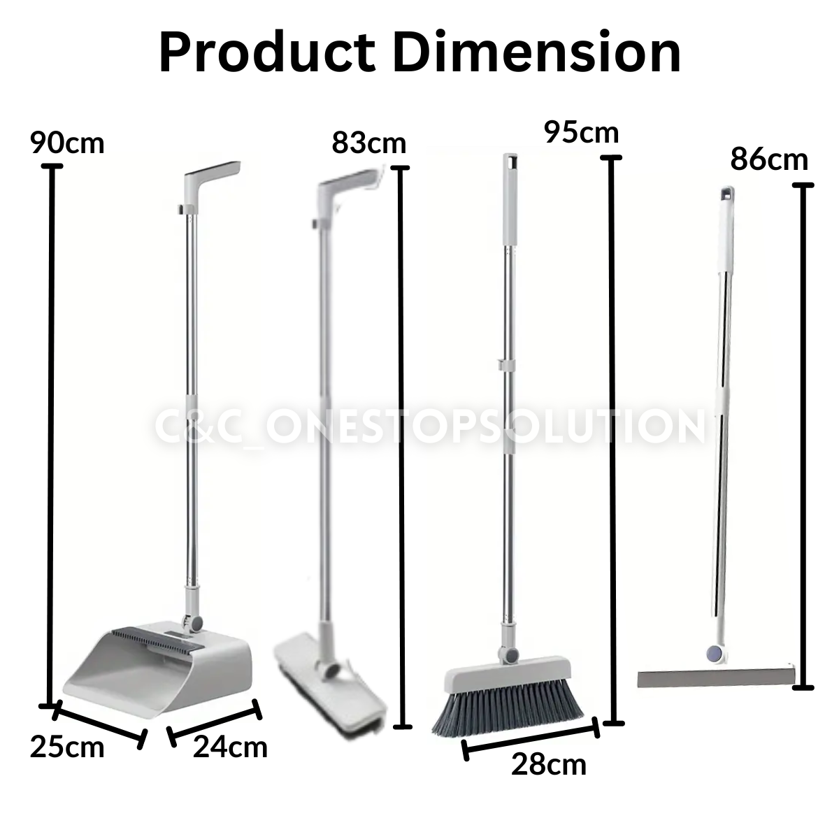 Fashionable Foldable Broom-Dustpan Set: House Helper