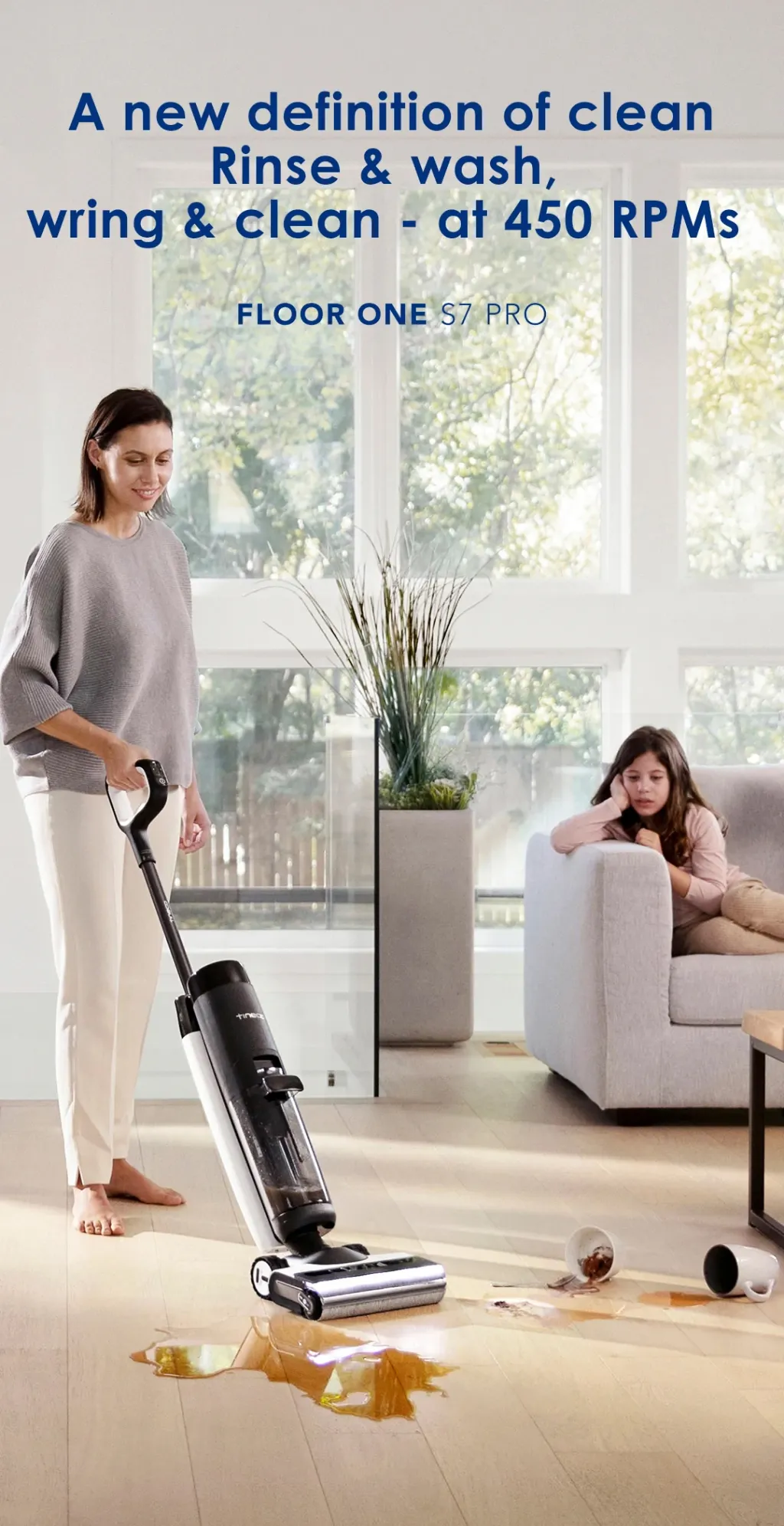 Flagship Tineco Floor One S3 Smart Wet Dry Floor Mop Washer & Cordless  Vacuum Cleaner