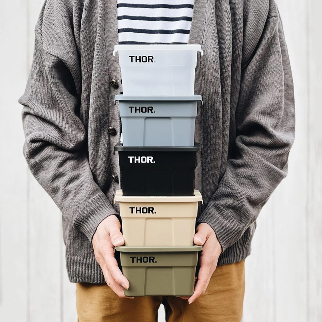 [New Colour] THOR Mini Box - 1L Small Stackable Storage Container Bekas ...