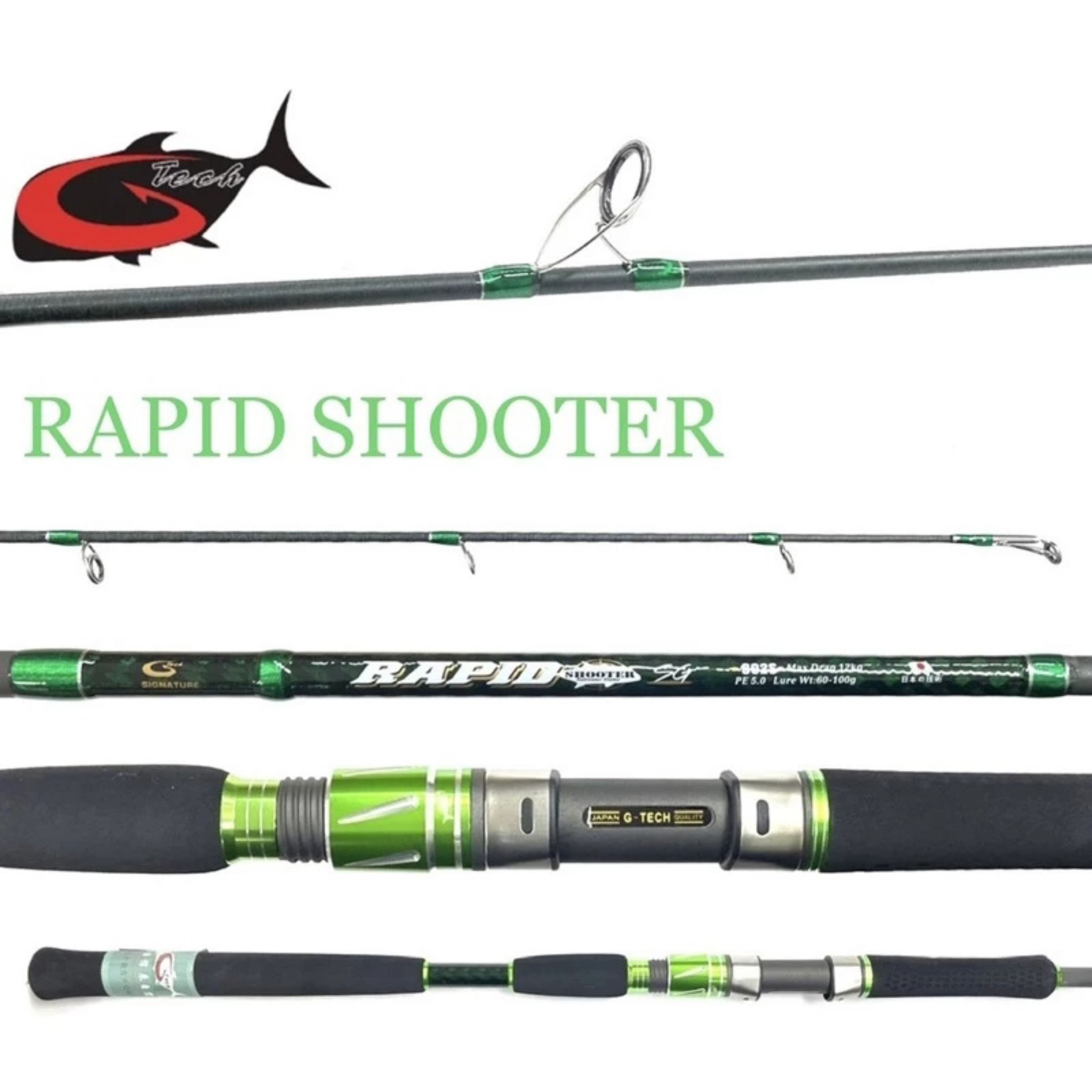 GTECH RAPID SHOOTER SPINNING ROD FOR MEKONG & POPPING GT | Shopee Malaysia