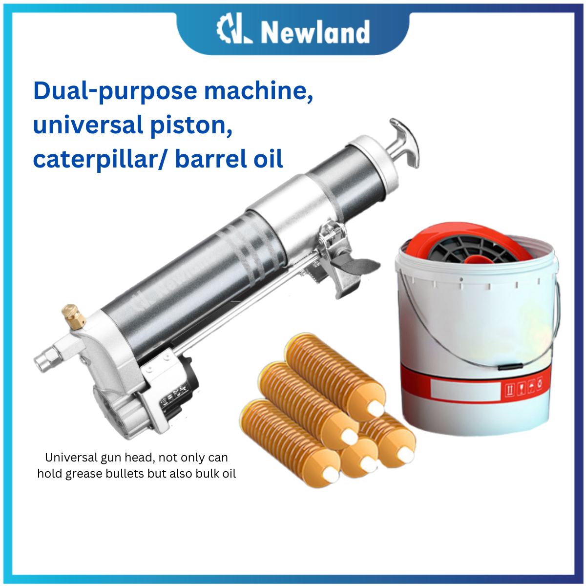 Cordless Grease Gun Attachment / Electric Grease Gun / Transform Drill ...