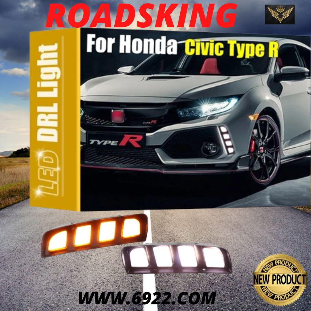 HONDA CIVIC FC TYPE-R FK8 DRL DAYLIGHT DAYTIME RUNNING SIGNAL LIGHT FOG ...