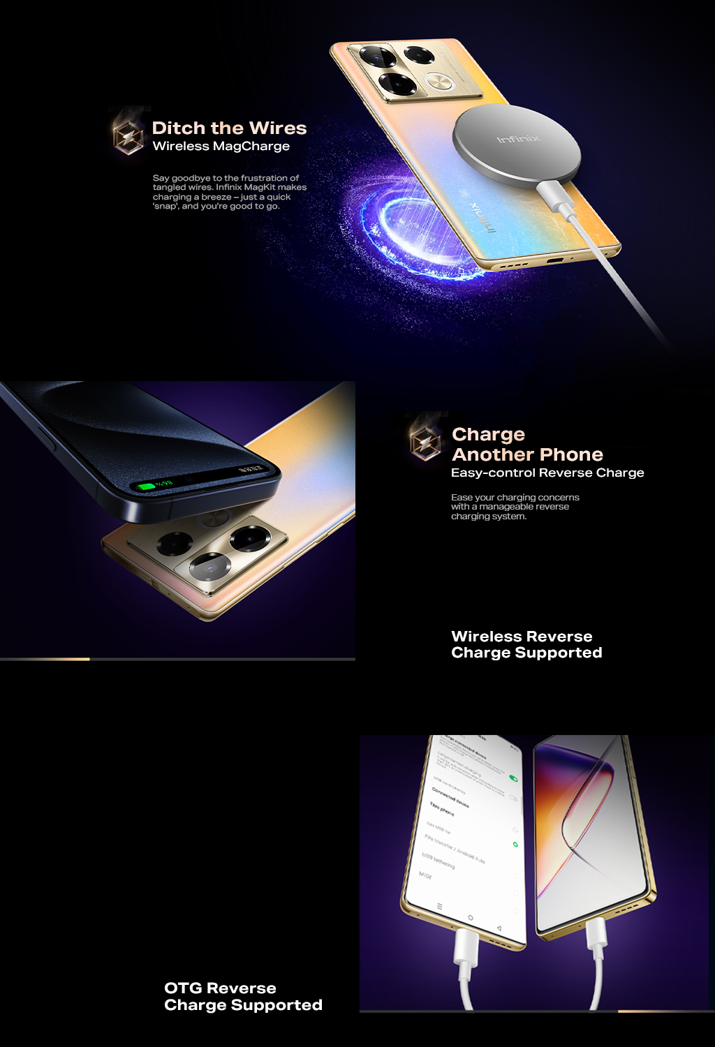 Infinix Note 40 Pro 5G 256GB, 8GB RAM Phone 3
