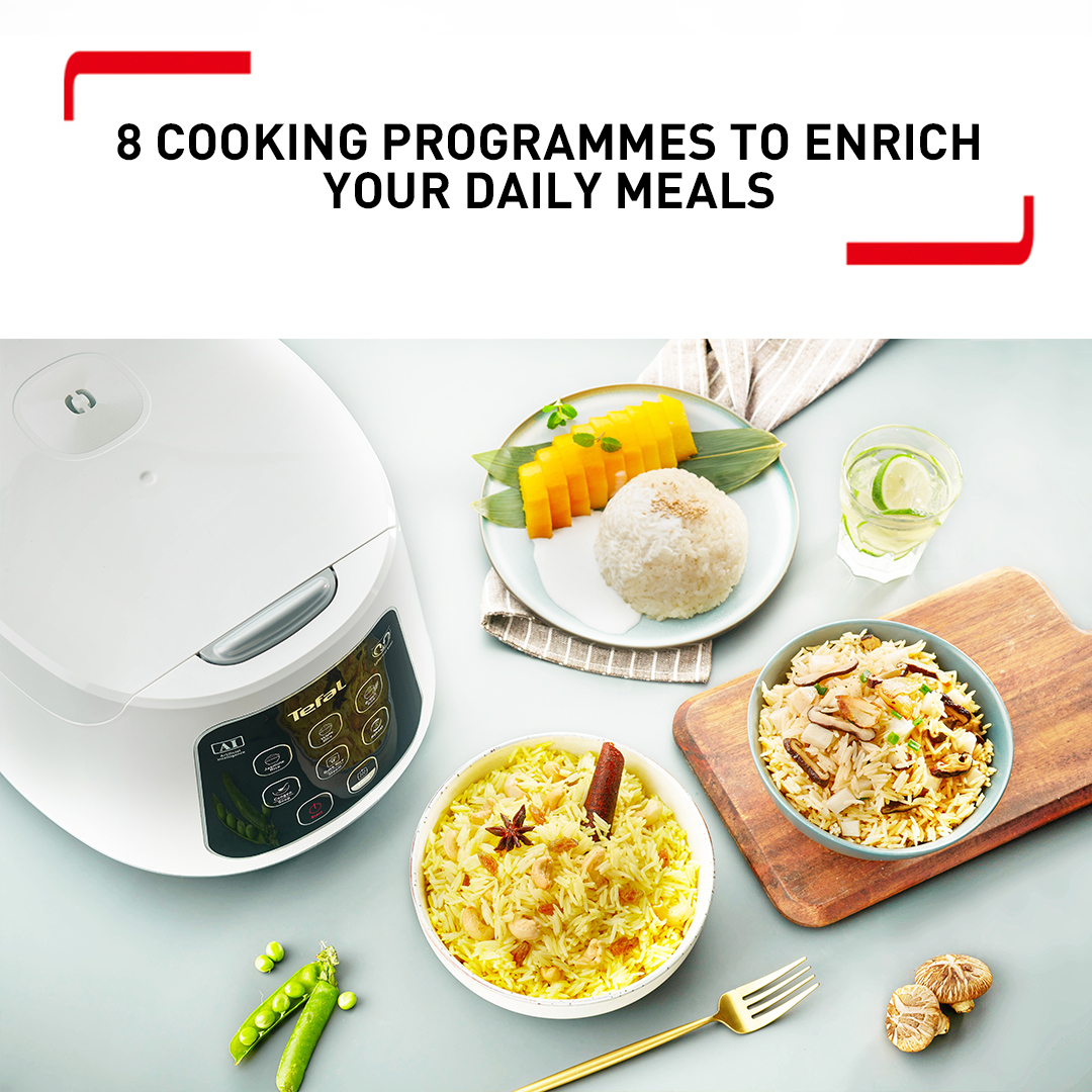 [ Bubble Wrap ] Tefal Easy Compact AI Smart Rice Cooker 1.0L (6 Cups