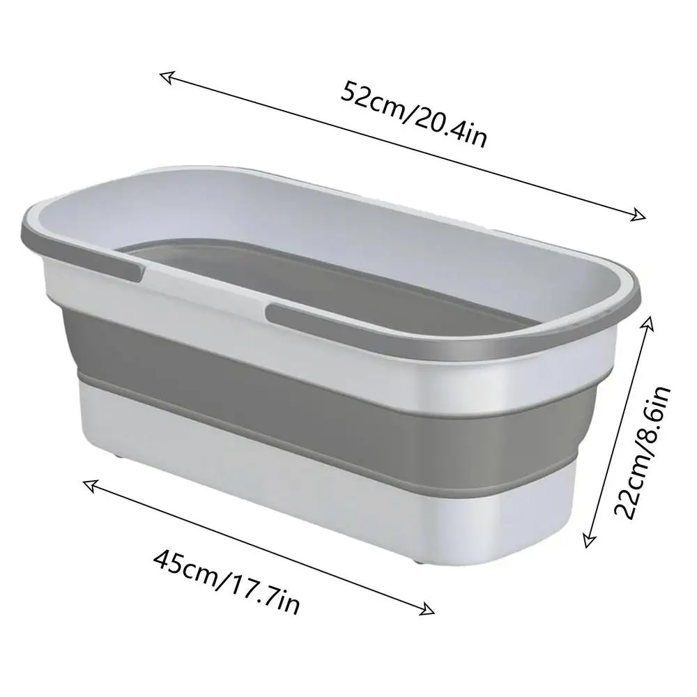 READY STOCK ️Portable Large Capacity Bucket with Wheels Bathroom ...
