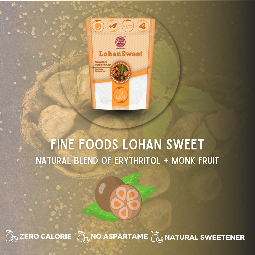 Fine Foods Lohan Sweet 250g Exp: 2027/01/02 / Monk Fruit Sweetener ...