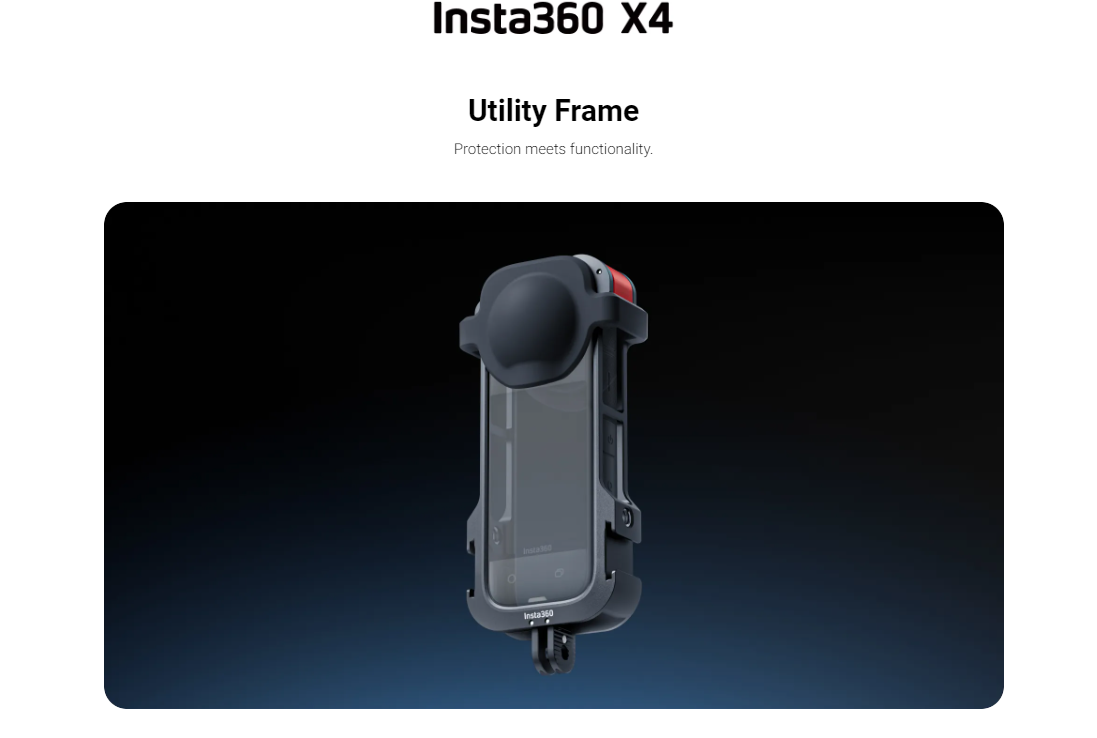 Insta360 X4 Utility Frame - Khung Nhôm Insta360 X4 Hỗ Trợ Quay Vlog Bảo