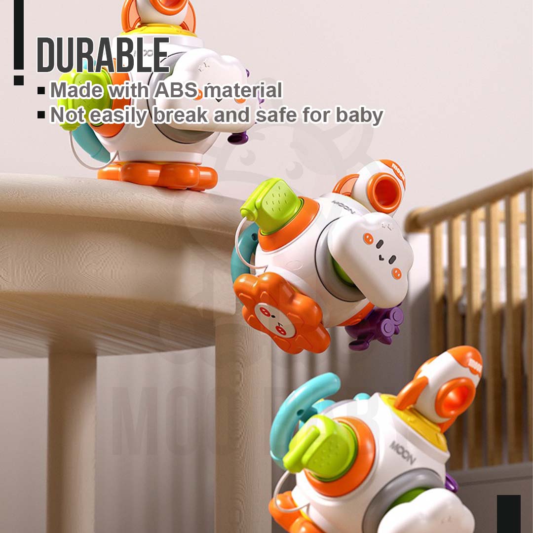 Moo Baby Toy Steering Rocket Busy Toys for Baby Mainan Baby 6 Bulan ...