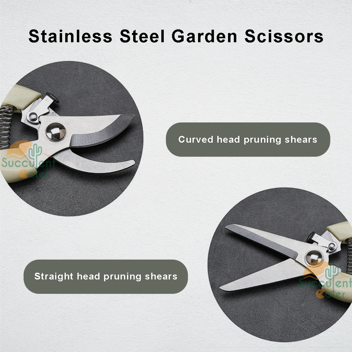 Stainless Steel Garden Scissors for tree branch Gunting Tanam Batang ...