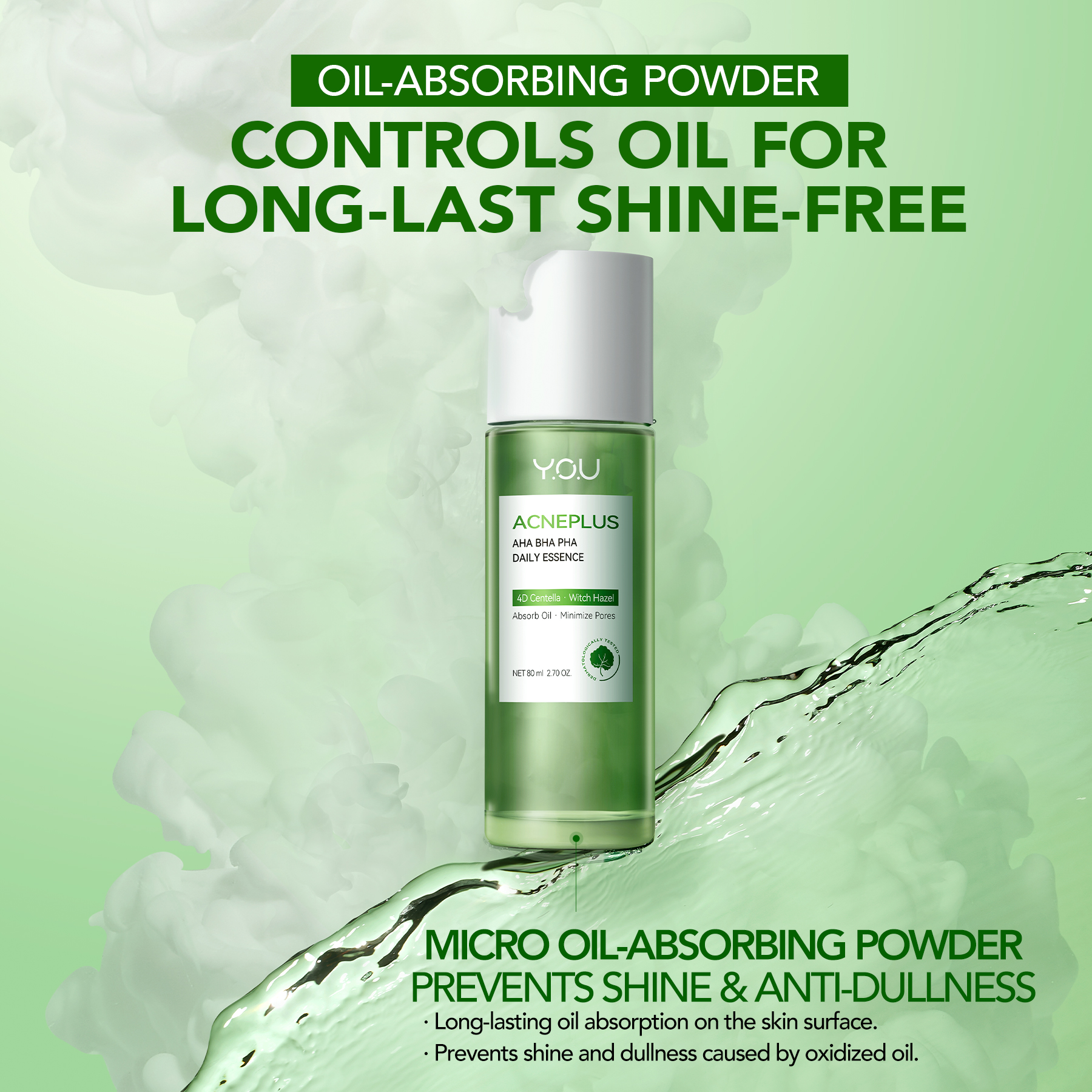 [BEST BUNDLE] YOU Acneplus Essential Bundle with Cica AHA BHA PHA Oil ...