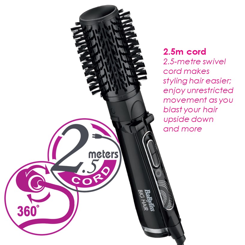 Babyliss big hair 2885u spinning brush best sale