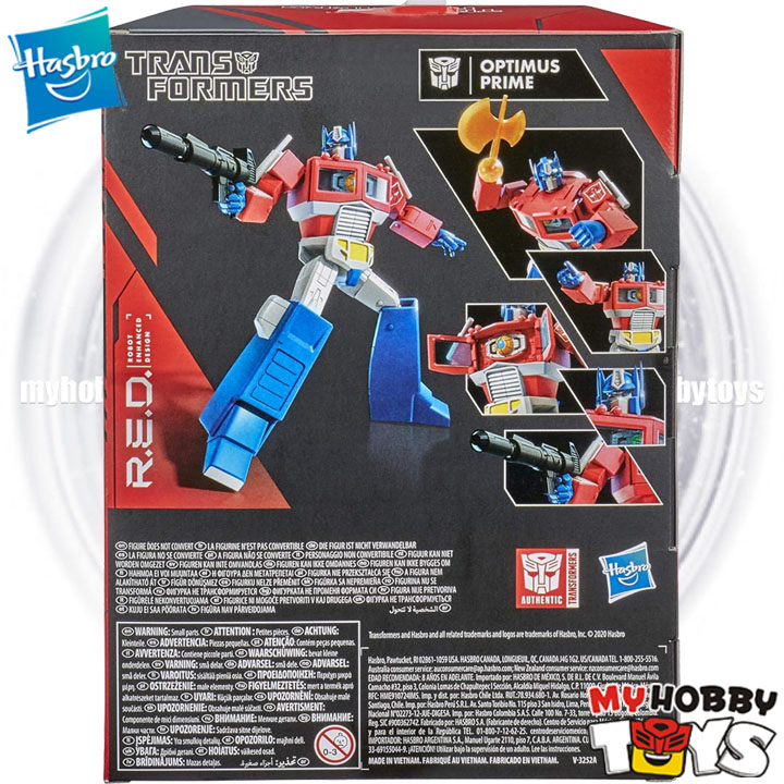 Hasbro Transformers RED Series - G1 Optimus Prime Non-Converting Figure ...