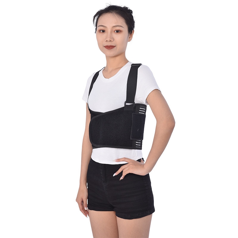 Chest Support Brace Dislocated Ribs Fixation Strap Adjustable Back ...