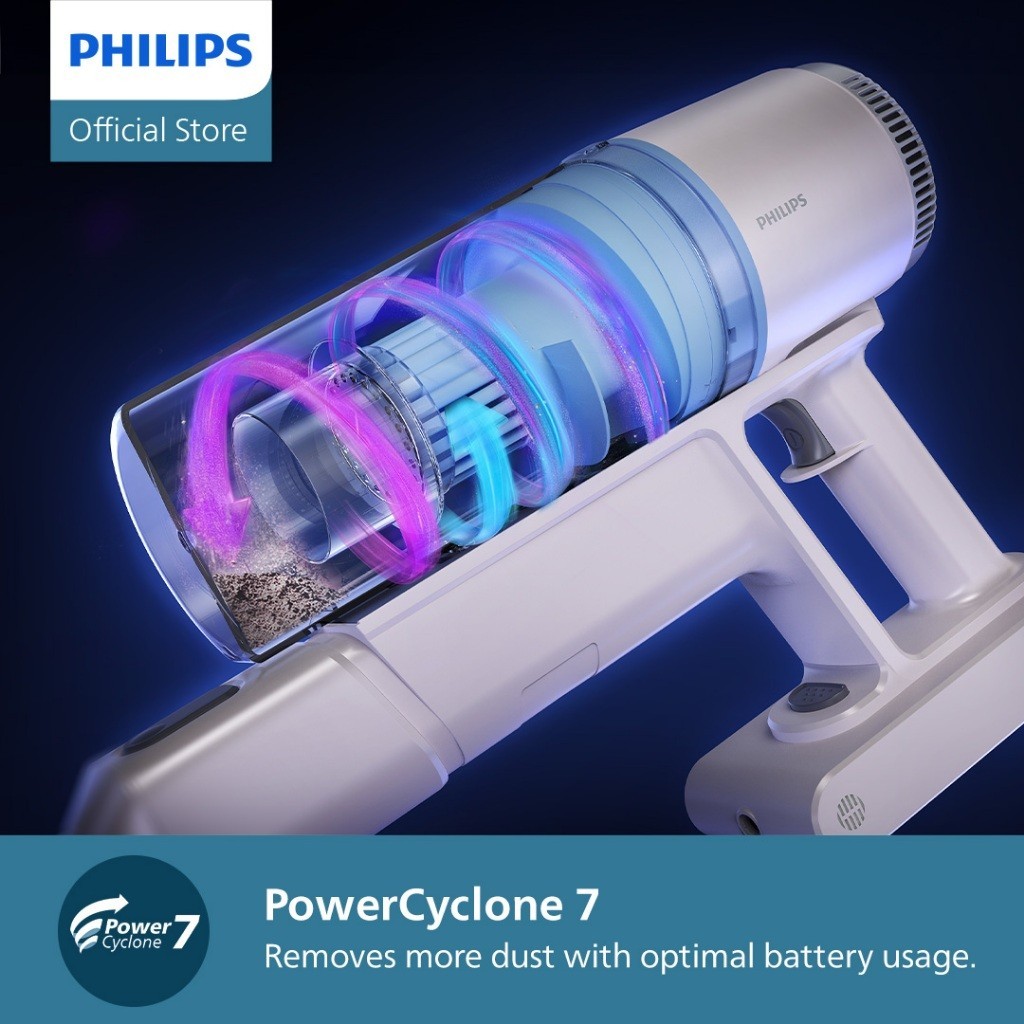 Philips Cordless Stick PowerCyclone 7 Vacuum Cleaner 2000 Series ...