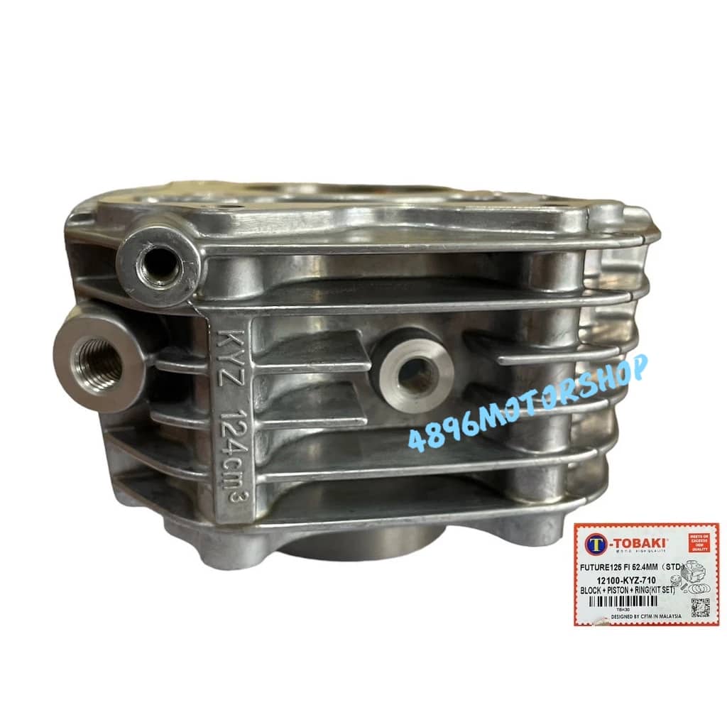 TOBAKI TCB BLOCK COMPLETE SET STD HONDA FUTURE125 FI / WAVE125 FI ...