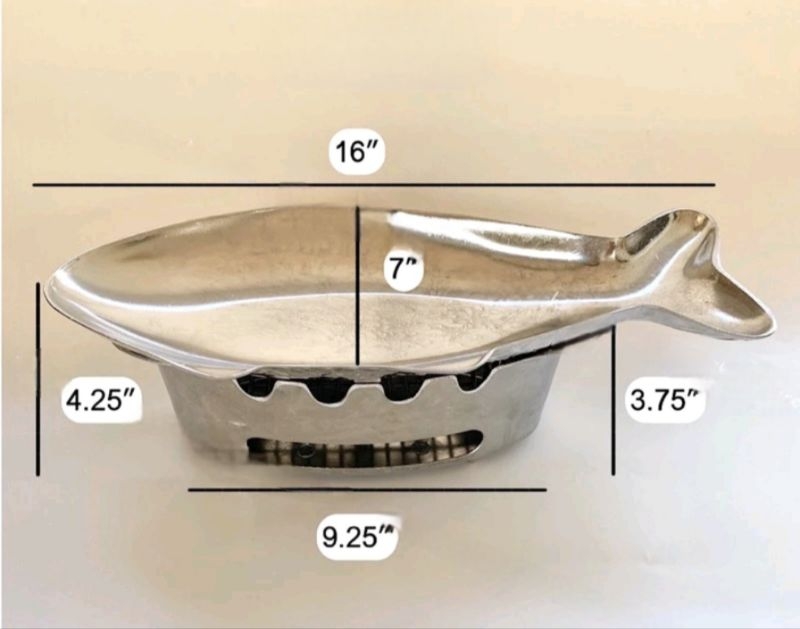 Steam Fish Plate With Burner Stove 16
