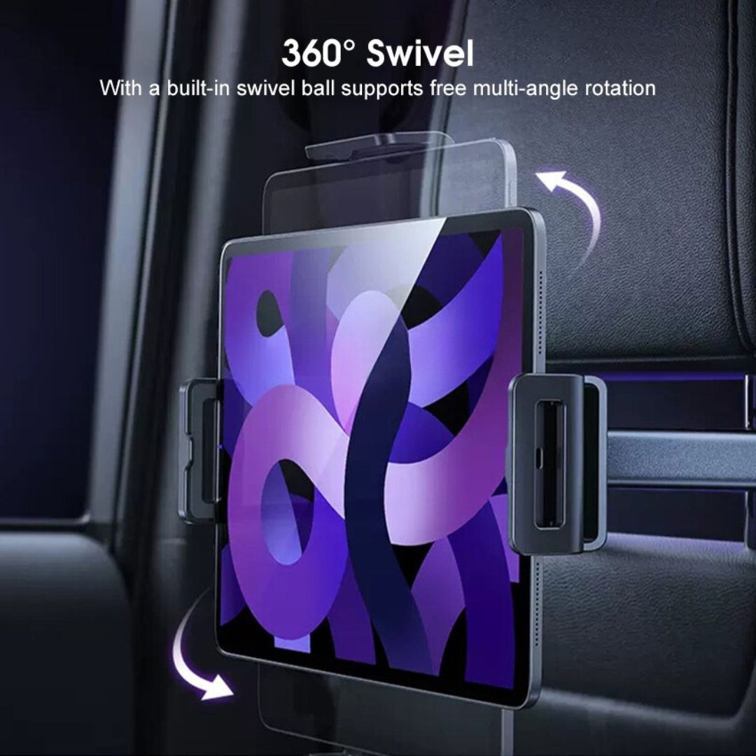 Adjustable Flexible Car Back Rear Seat Head Rest 360 Degree Angle ...