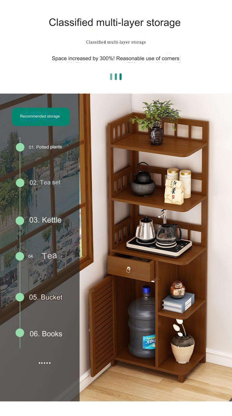 Corner cabinet turn corner triangle rack living room bedroom corner ...