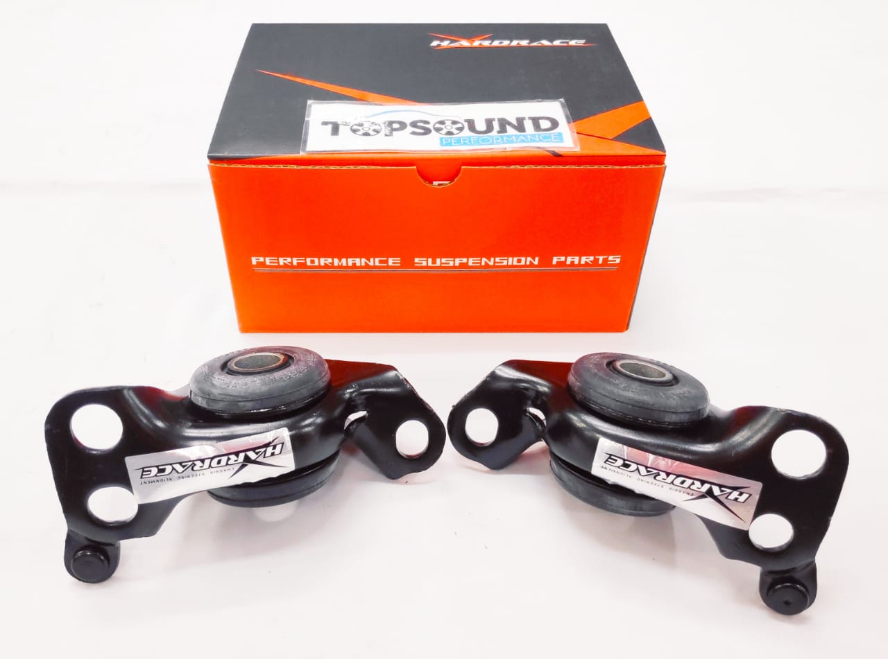 HARDRACE FRONT COMPLIANCE BUSHING (HARDEN RUBBER) SET - CIVIC EG/ INTEGRA DC main image 0