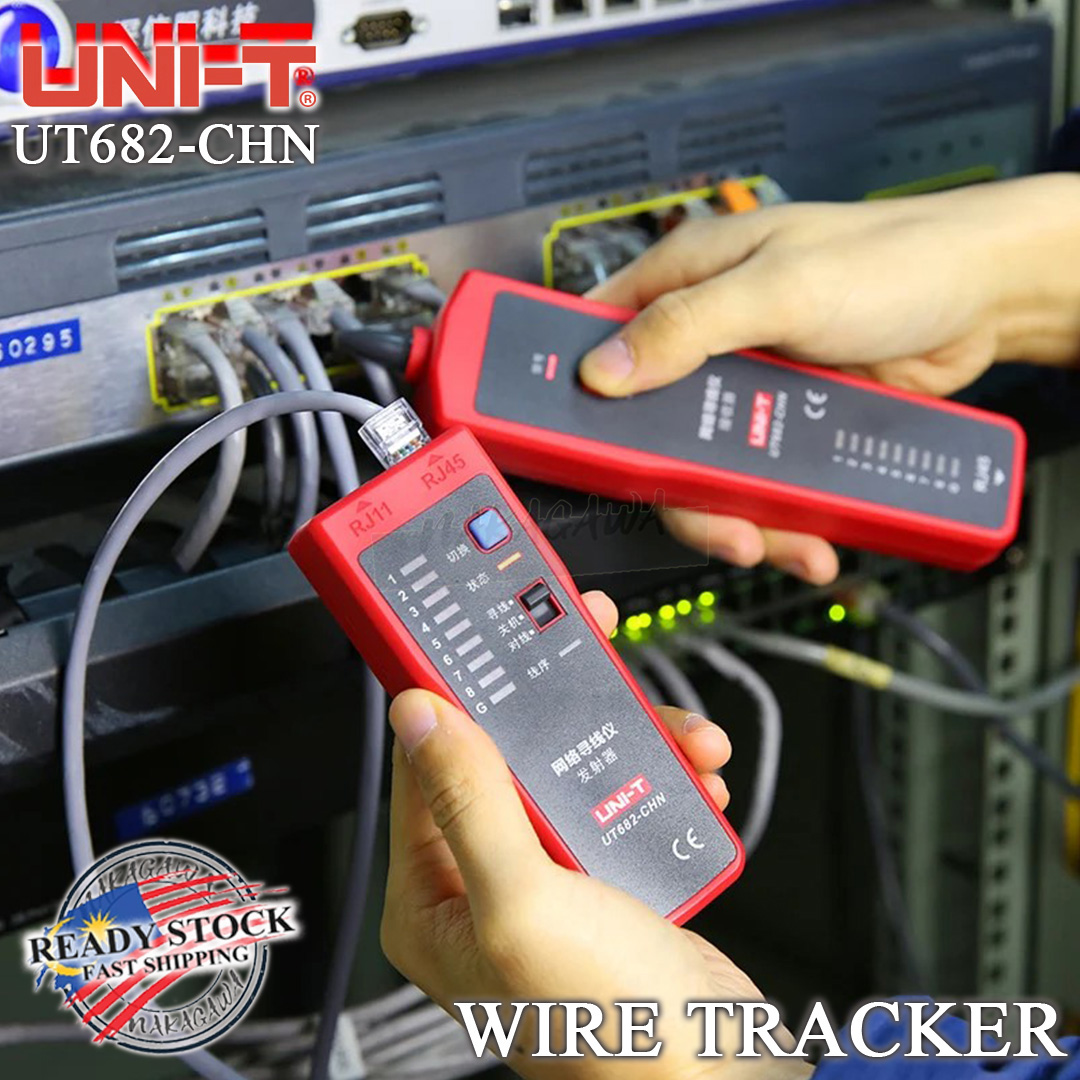 UNI-T UT682 / UT682-CHN - TELEPHONE CABLE NETWORK CABLE LINE WIRE ...
