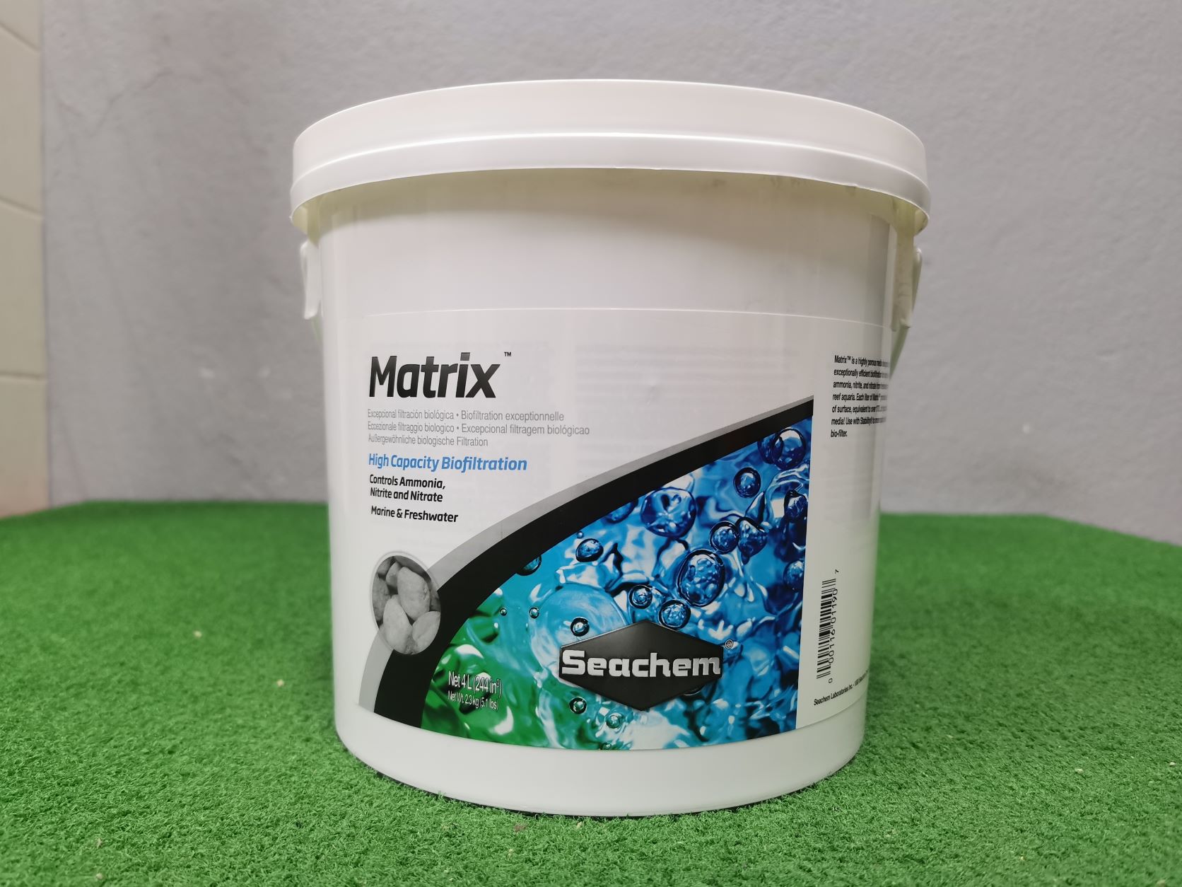 Seachem Matrix (4L/ 5L). Premium High Porosity Big Surface Bio Media ...