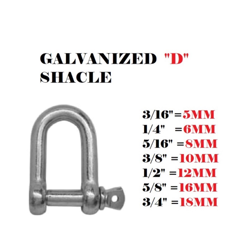 YLK【Sell By Kaki /Feet 】 GI Galvanized Iron Chain / Rantai Besi (1/8, 3 ...