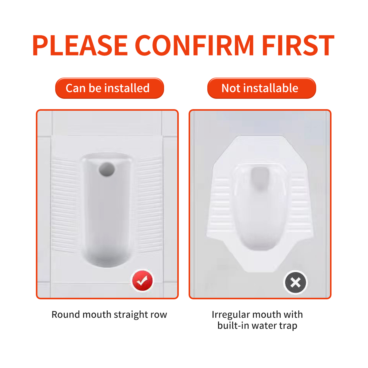 Floor Trap Anti Smell Toilet Hole Cover 304 Stainless Steel Toilet