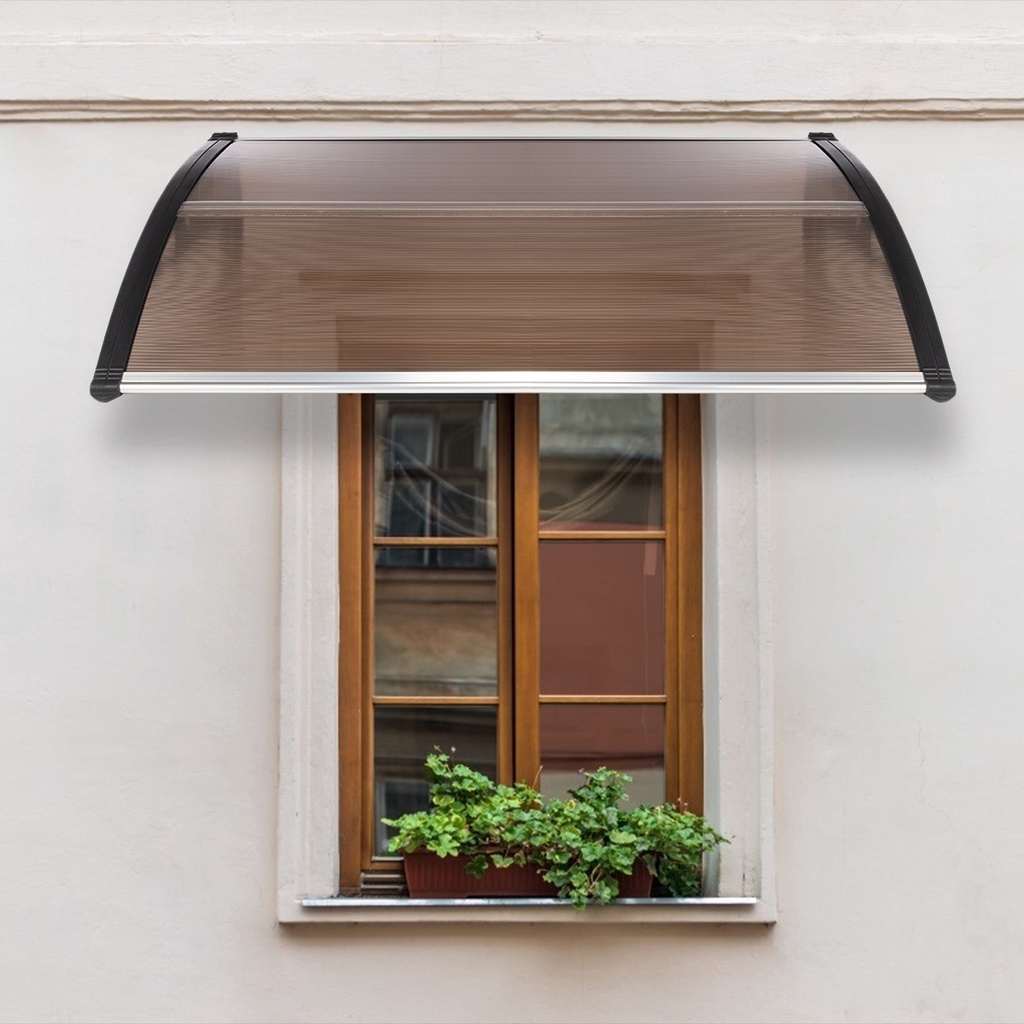 Window Awning Canopy Overhead Door Awning Polycarbonate Front Door ...