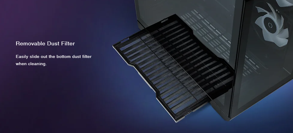 TECWARE ARC M ARGB Curved Tempered Glass mATX Casing with CPU & GPU ...