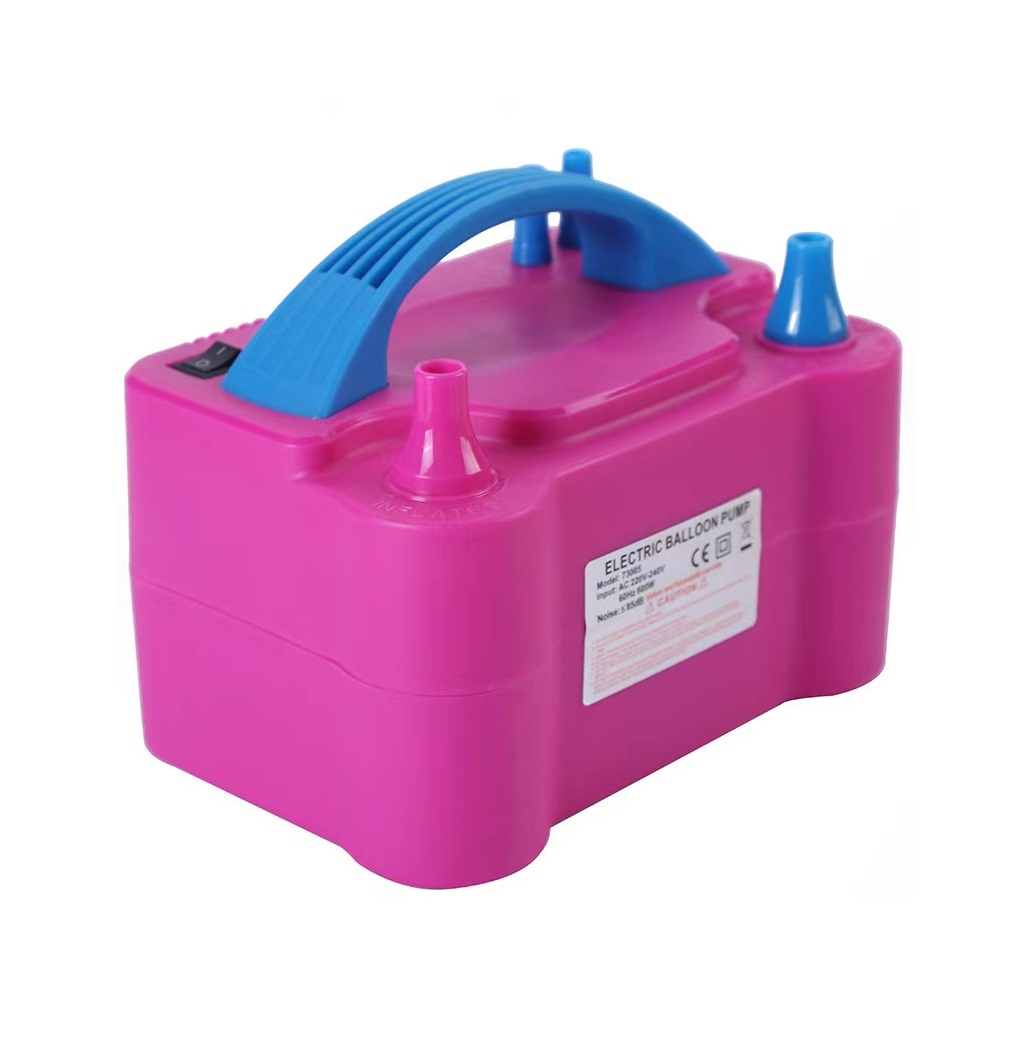 ELECTRIC BALLOON PUMP Manual Auto Balloon Blower Balloon Air Portable ...