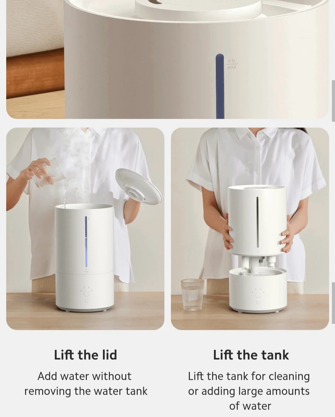 Xiaomi Smart Humidifier 2 | Aromatherapy | UV-C 99.9% Sterilization ...