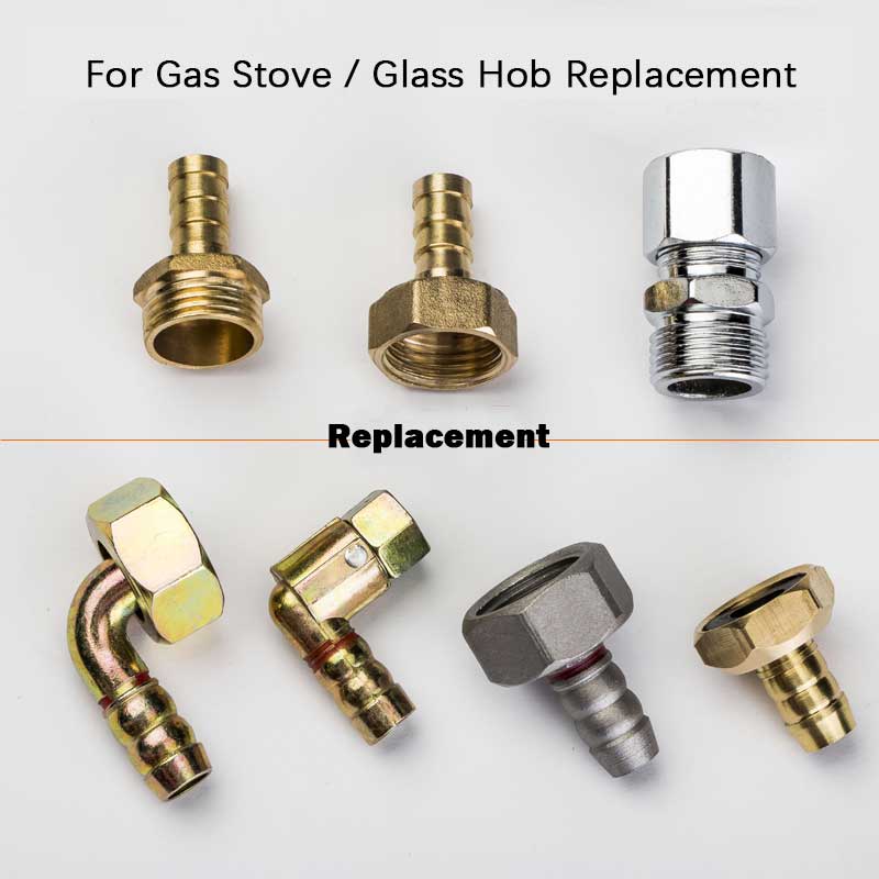 Universal Gas Cooker Stove Hob Inlet Joint Hose Connection L Shape Elbow Gas  Stove Spare Parts Penyambung dapur gas | Shopee Malaysia