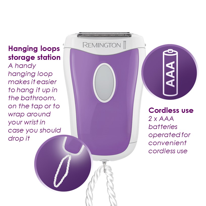 REMINGTON Compact Lady Shaver WSF4810 | Shopee Malaysia