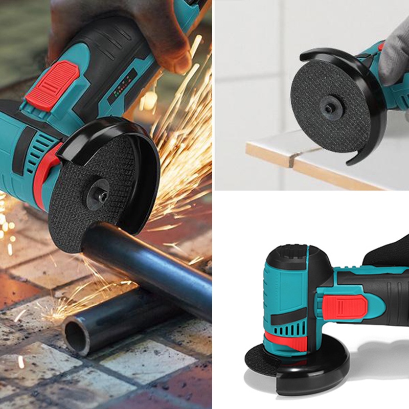 Ironhoof Mini Angle Grinder Cordless Mesin Gerinda Tangan Brushless