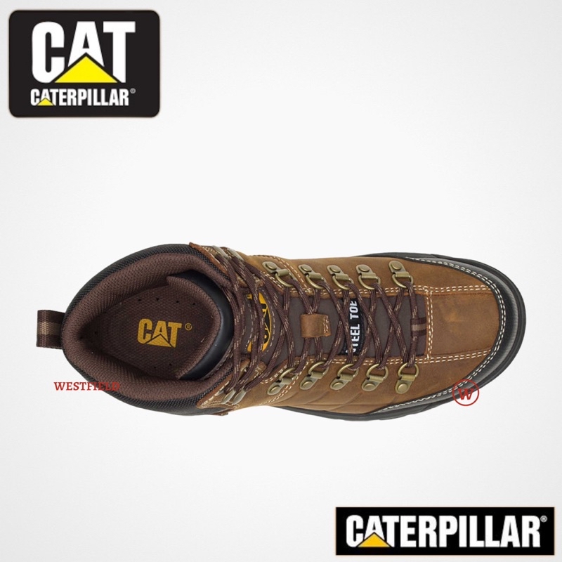 CATERPILLAR® Men's Threshold Waterproof Steel Toe Safety Work Boots Shoe  P90935