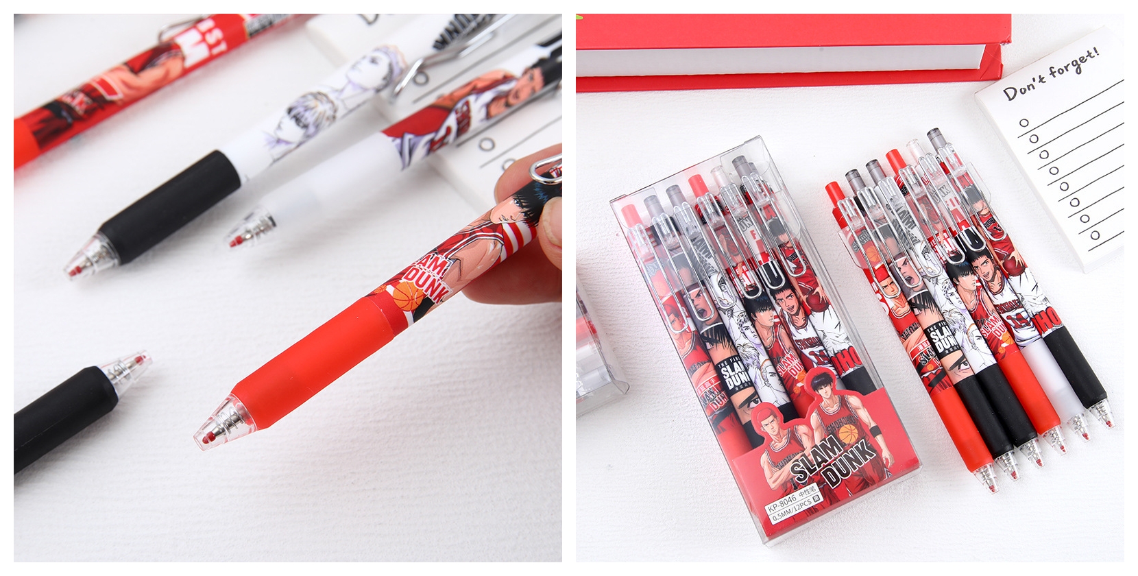 Creative Japanese Anime Cartoon Characters Slam Dunk 0.5mm Black Ink ...