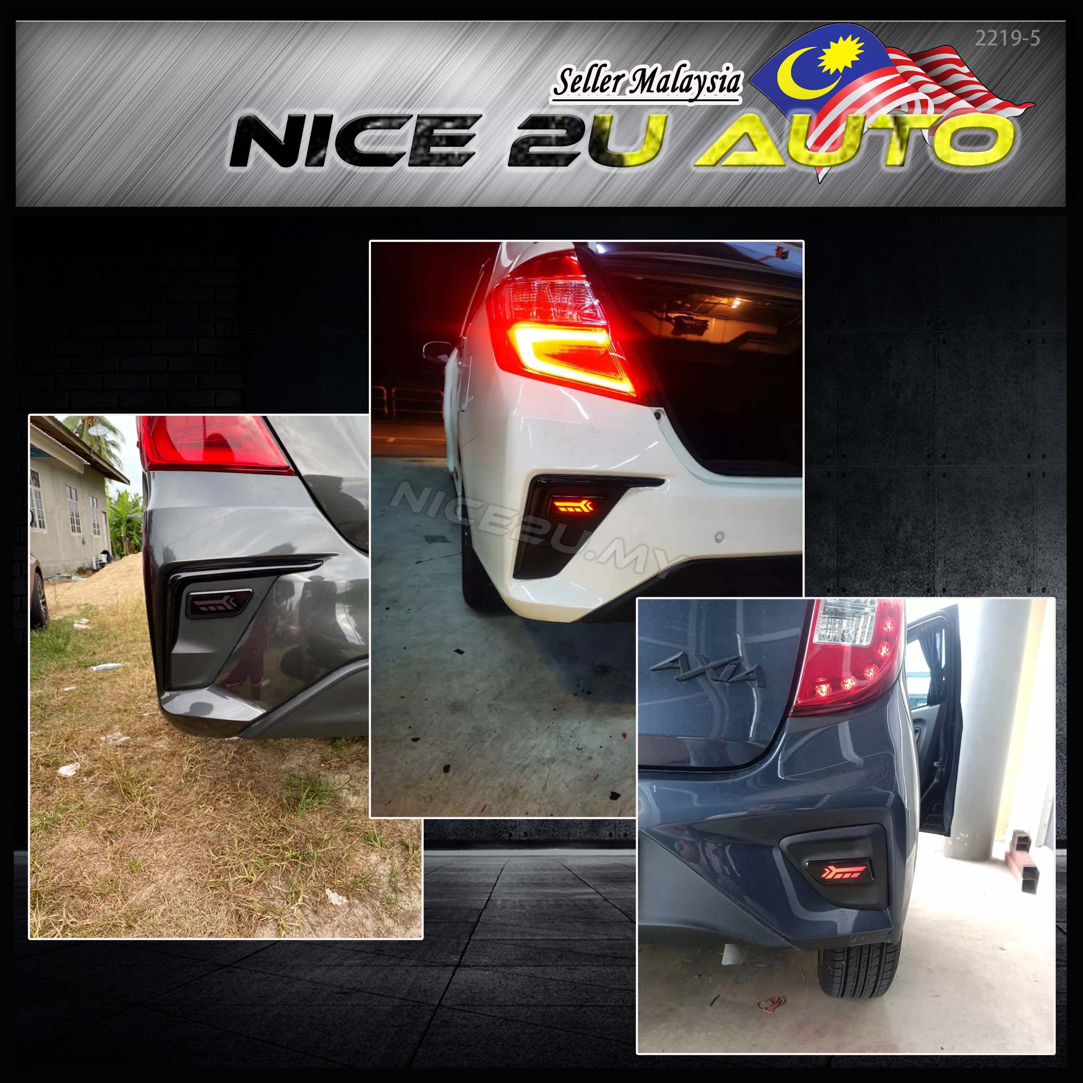 Perodua Alza 2022/Ativa/Bezza LED Night Rider Sequential Running Rear ...