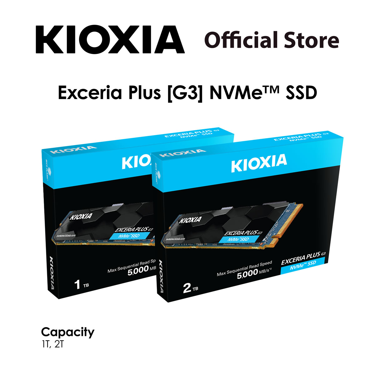 Disque SSD EXCERIA PLUS G2 - NVMe™