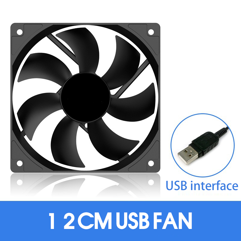 Powerful WiFi Router Cooling Fan 1800RPM USB Router Fan Modem Cooler