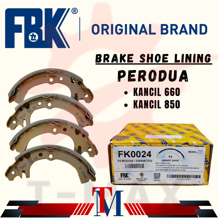 PERODUA KANCIL 660 850 AUTO MANUAL 1994-2009 REAR BRAKE SHOE PLATE BRAKE PUMP GENUINE 47043-87211