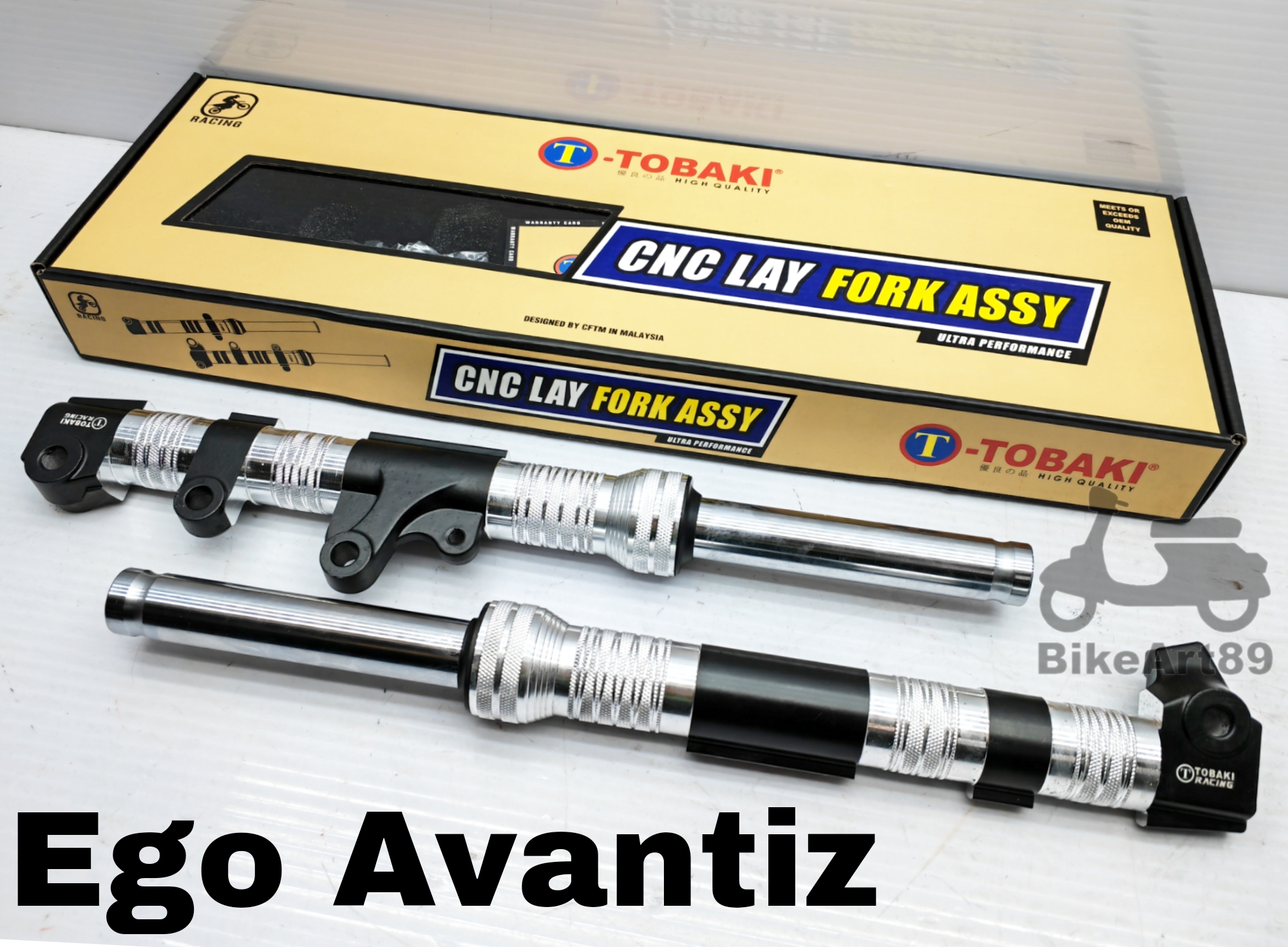Original TOBAKI FORK LAY Yamaha EGO AVANTIZ CNC High Quality SCOOTER ...
