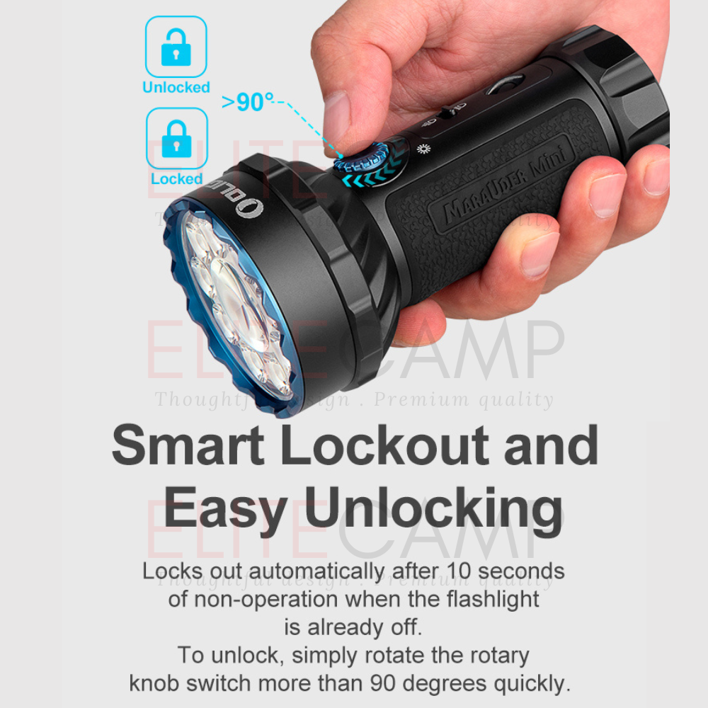 Olight Marauder Mini Search and Rescue Camping Hiking Emergency ...