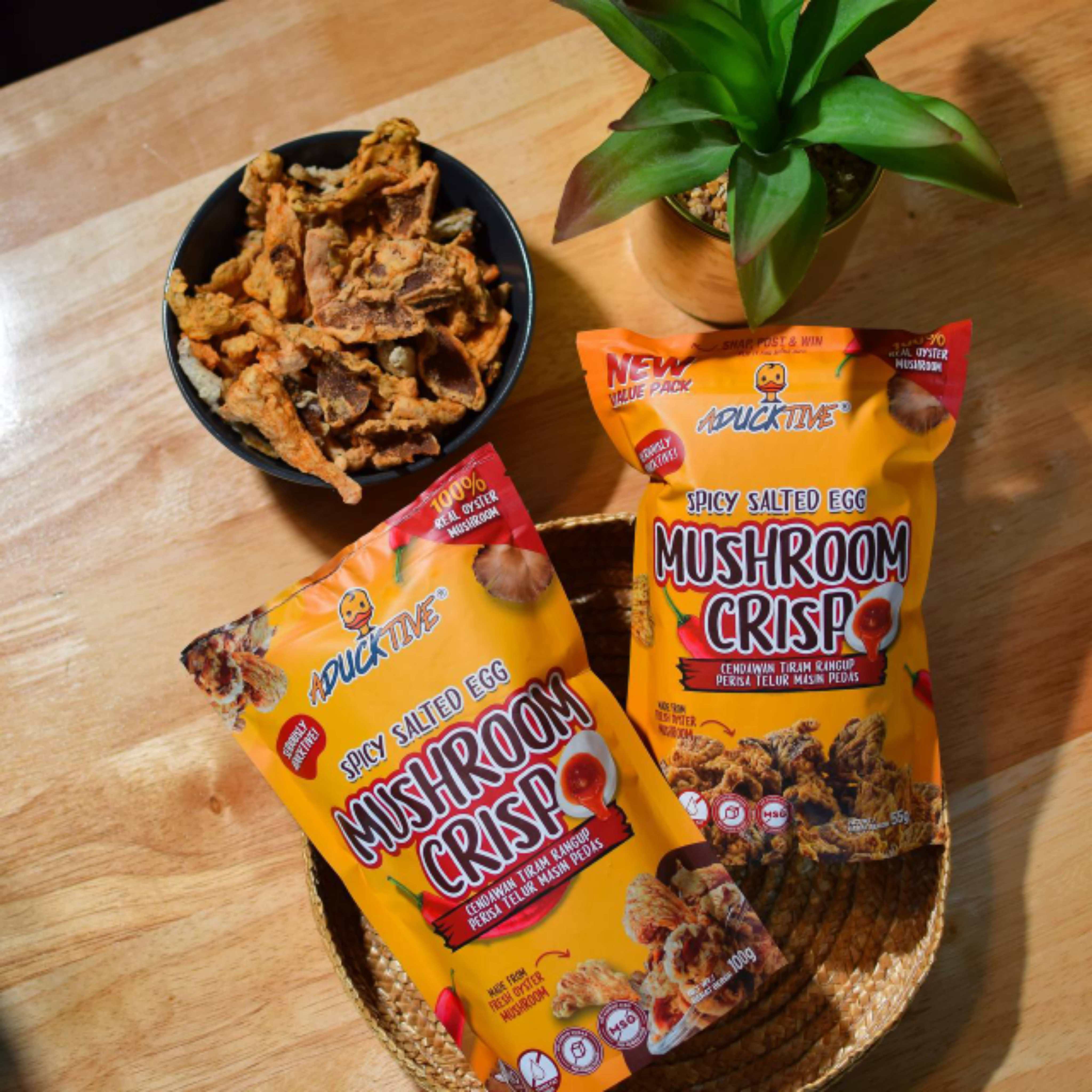 ADUCKTIVE Set Raya TIFFIN / Salted Egg Cornflakes Original dan Spicy ...