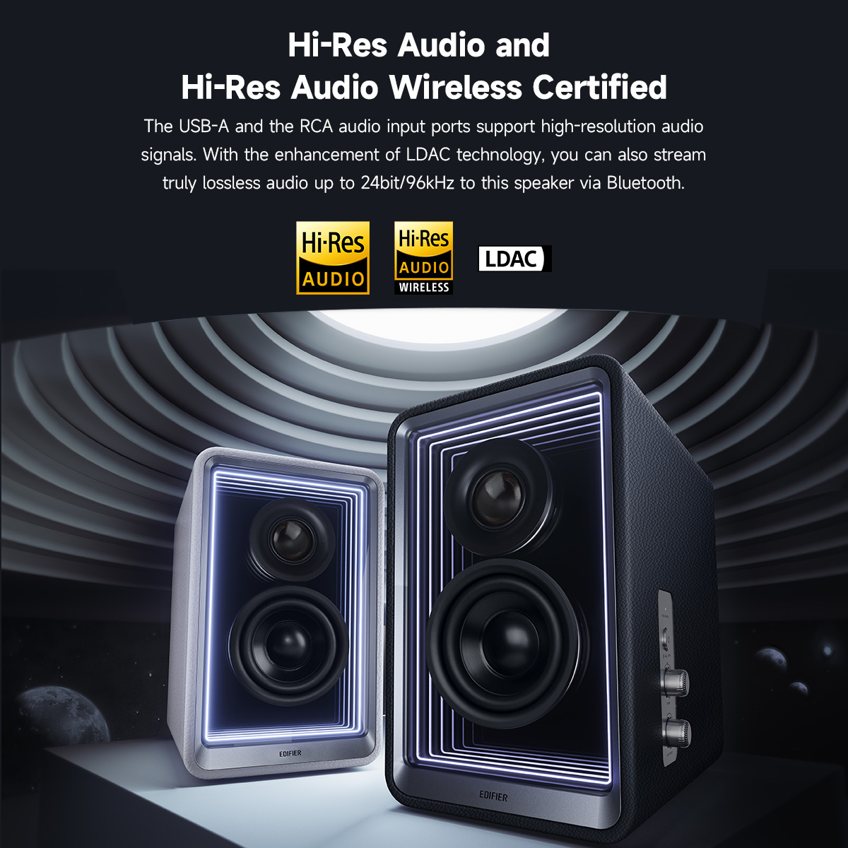 Edifier QR65 PC Active Monitor with GaN Charger Bluetooth V5.3 Hi