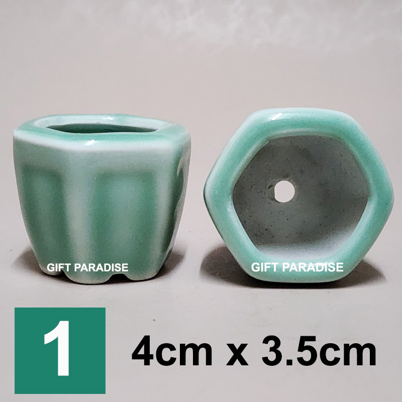 BONSAI POT MINI PASU BONSAI mini set 美丽的花盆 | Shopee Malaysia